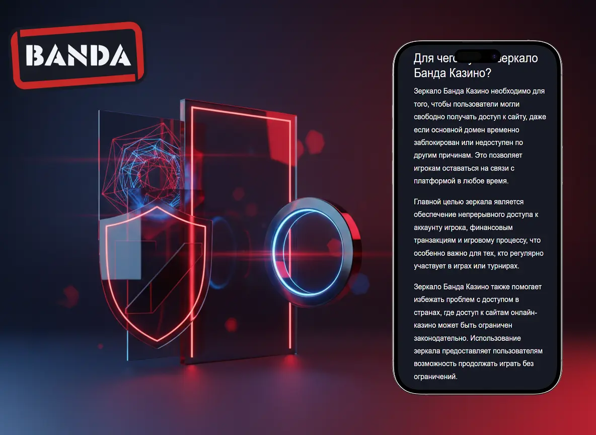 banda casino зеркало не открывается